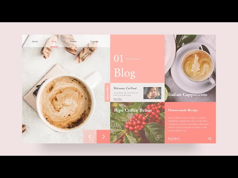 Web Design In Adobe XD | How To Make Website UI Design Using Adobe XD