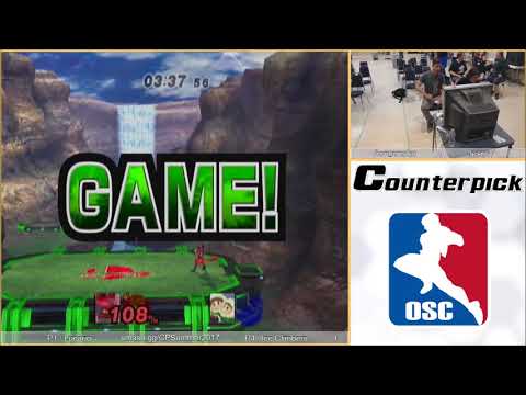 CPSummer2017 ProjectM Singles - Top 16 Bo5 LQF: Rongunshu (Lucario) vs Jesus (Ice Climbers)