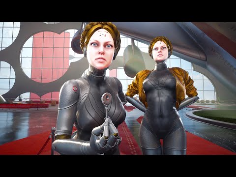 Meeting Unmasked Robot Twins For The First Time - Atomic Heart 2023