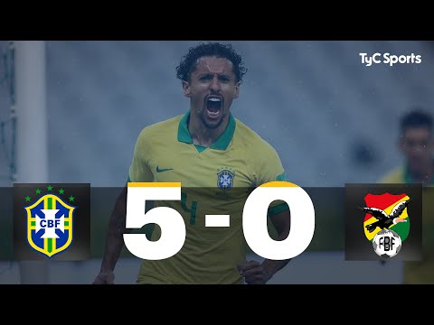Brasil 5 vs. 0 Bolivia | Eliminatorias a Qatar 2022 - Fecha 1