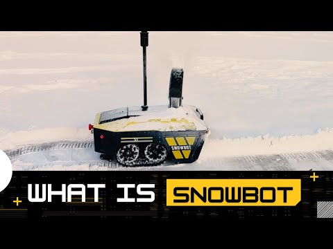 Snowbot, Clearing Snow Has Never Been So Easy.