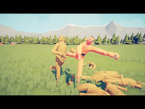 ORANGE KICKBOXER vs SCP UNITS - TABS - Totally Accurate Battle Simulator
