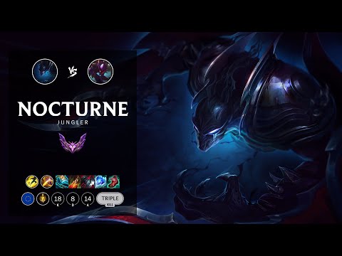 Nocturne Jungle vs Kha'Zix - EUW Master Patch 12.20