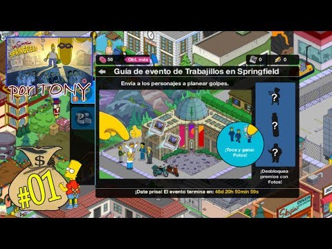 Los Simpson Springfield "Trabajillos, Capítulo 1 - Aristóteles Amadopolis" por Tony