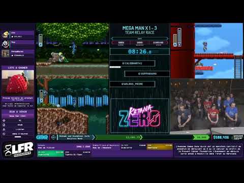 Mega Man X1-3 en 1:52:42 (Any% Team Relay Race) [AGDQ2019]