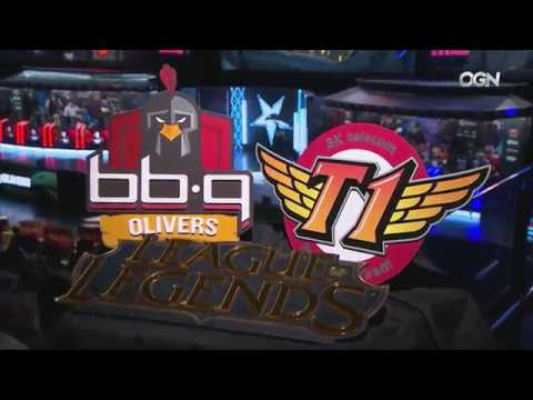 LCK Spring 2018 - BBQ vs SKT - Game 2 - bbq OLIVERS vs SK telecom T1 - LOL PR