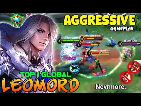 The Next META!! Leomord Revamp 100% AGGRESSIVE!! - Build Top 1 Global Leomord ~ MLBB
