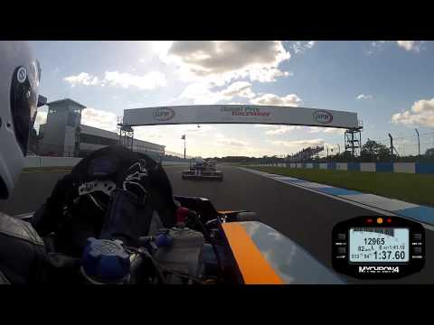 Superkart Donington GP Race 3 June 2015 Sam Moss #31 125 Open