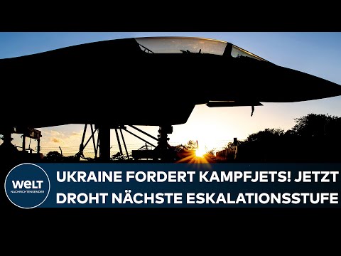 PUTINS KRIEG: Neue Eskalationsstufe droht! Jetzt fordert die Ukraine von Deutschland Kampfjets
