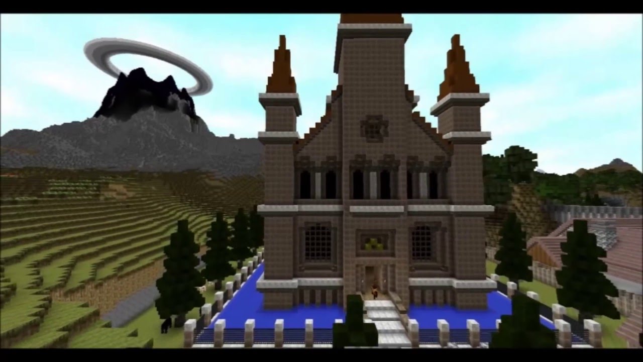 The Legend of Zelda Ocarina of Time Map 1.14.4 for Minecraft 