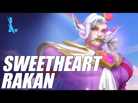 League of Legends: Wild Rift Sweetheart Rakan Skin Spotlight