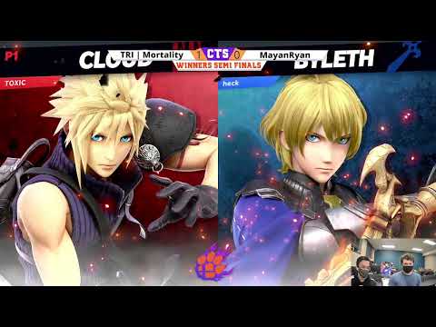 Clocktower Smash 77 - Winners Semis - TRI | Mortality (Cloud) vs. MayanRyan (Byleth) - SSBU