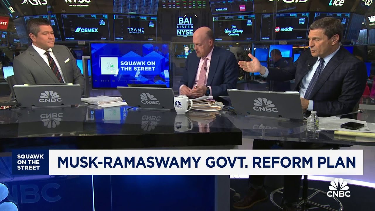 Watch CNBC's full interview with the 'Squawk on the Street' crew