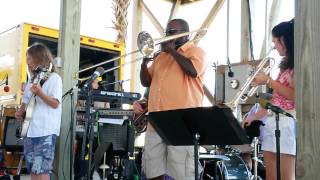preview picture of video 'The Pamoja Band at Oak Island 062914'