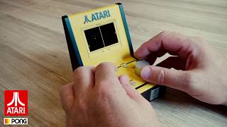 Atari Pong Mini Arcade (with 12 games) Official Trailer