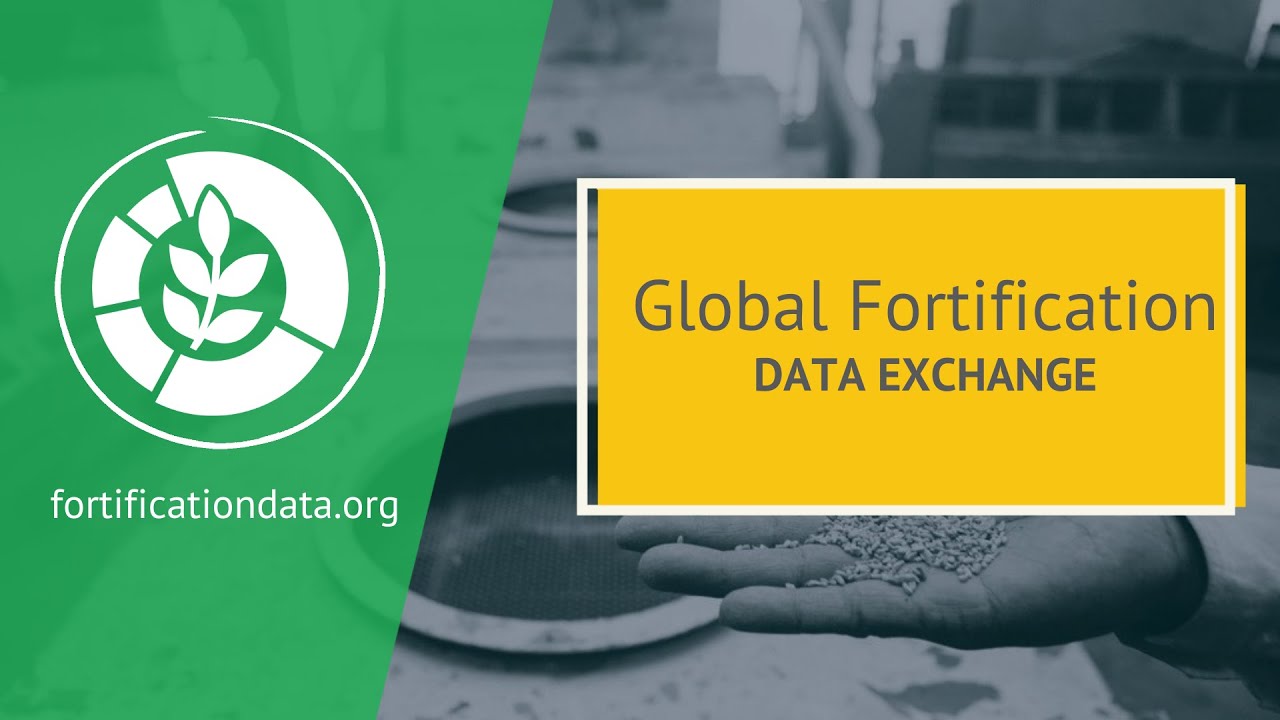 Global Fortification Data Exchange (GFDx) Introduction