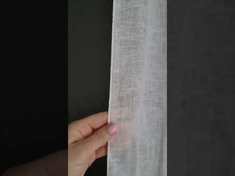 Миниатюра изображения товара Гардина Dalian 02с129 (150x260, белый, лен)