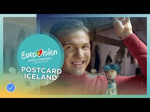 Postcard of Ari Ólafsson from Iceland - Eurovision 2018