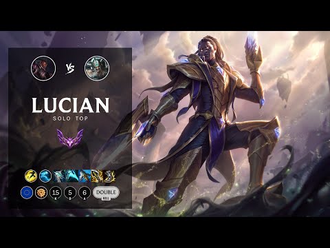 Lucian Top vs Tryndamere - EUW Master Patch 12.8