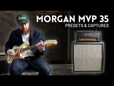 Morgan MVP35 Guitar Amplifier Head 1 of 4 Hand Wired 35 Watts image 8