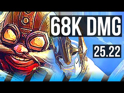 CORKI vs GALIO (MID) | 7k comeback, 68k DMG | KR Master | 25.22