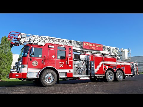 Enforcer™ Ascendant® 107’ Heavy-Duty Aerial Ladder - Tandem-Rear Axle – Douglas County, GA