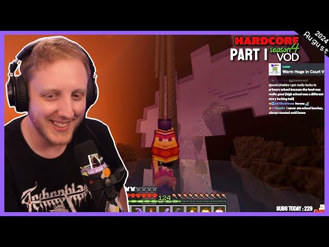 1.21 Hardcore 5+ Year World! Part 1 - Philza VOD - Streamed on August 14 2024