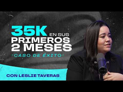 $35k in her first 2 months doing e-commerce with Leslie Taveras | Success story