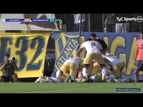 Atlanta - Independiente Rivadavia [2-2] | RESUMEN | Primera Nacional