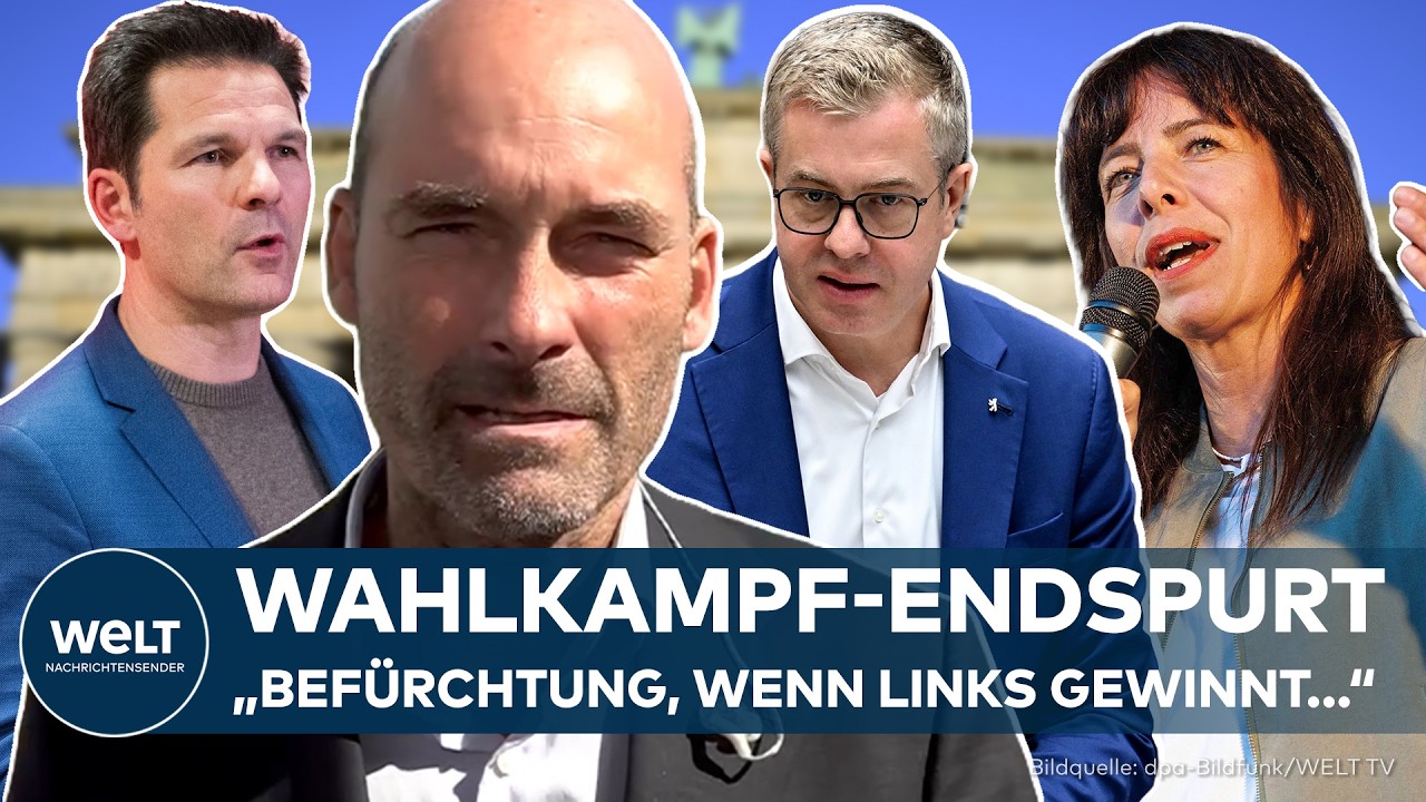 BERLIN: "Die Befürchtung, wenn die Linke gewinnt, dann …" – Düstere Prognose für die Hauptstadt!