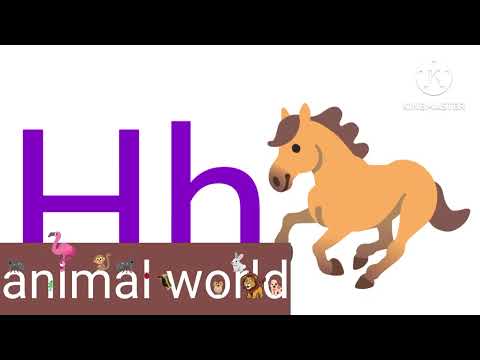 Baby TV my first letters beginning with the letter h