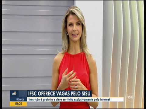 IFSC na Mídia | NSC TV - Bom Dia SC | 21.01.19