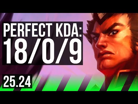 JARVAN IV vs SEJUANI (JGL) | Perfect KDA: 18/0/9 | BR Grandmaster | 25.24