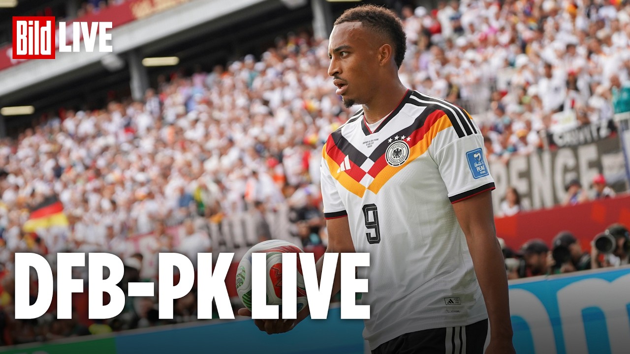 🔴 DFB-Pressekonferenz mit Jamie Leweling | Jetzt LIVE bei BILD