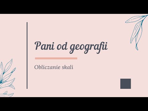 Obliczanie skali - zadania