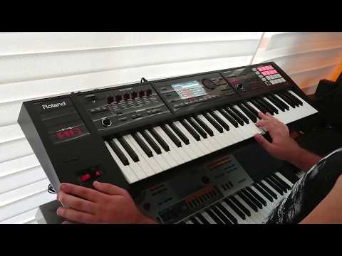 Radio & Ausländer Keyboard Cover ( Some Rammstein Keyboard Parts With Roland Fa-06 )