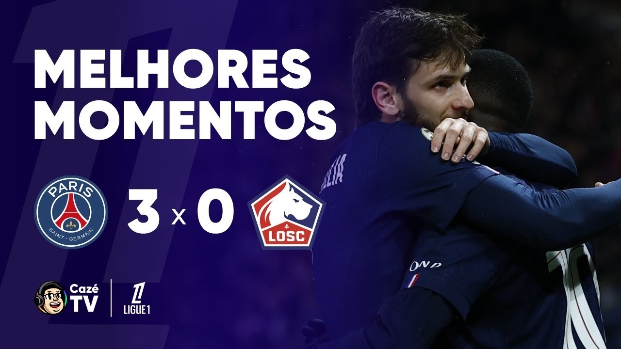 MELHORES MOMENTOS: PSG 3 X 0 LILLE | LIGUE 1 2026 | 18ª RODADA