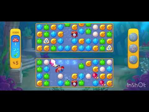 Fishdom difficult level 11303 + cheerful level 11304 + level 11305 and cool music