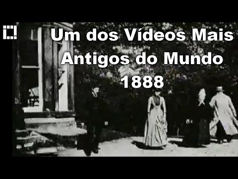 Imagens Antigas | Um dos Vídeos Mais Antigos do Mundo - 1888 (Roundhay Garden Scene)
