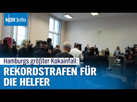 Mega-Kokainfund im Hamburger Hafen: Gericht verhängt Rekordstrafen | NDR Info