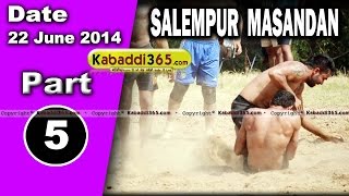 Part 1 Salempur Masandan (Jalandhar) Volleyball & Kabaddi Tournament 22 June 2014 By Kabaddi365.com