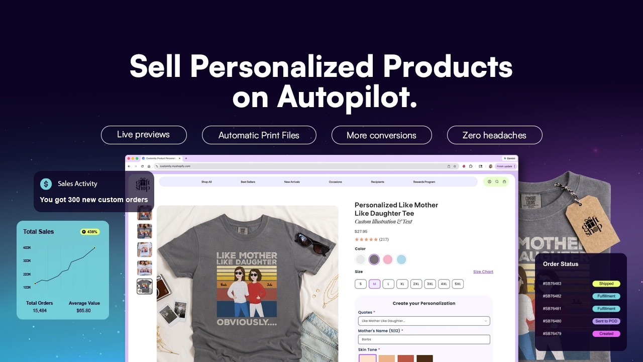 Customily Product Personalizer Demo