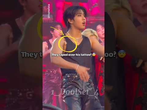 What's wrong with Han's tattoo?🤯 #fyp #straykids #han #hanjisung #hanskz #felix #skz #kpopedit