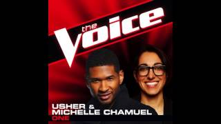 Michelle Chamuel & Usher: "One" - The Voice (Studio Version)