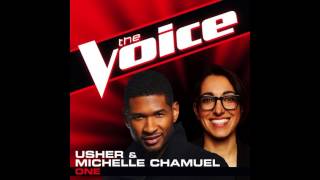 Michelle Chamuel &amp; Usher: &quot;One&quot; - The Voice (Studio Version)