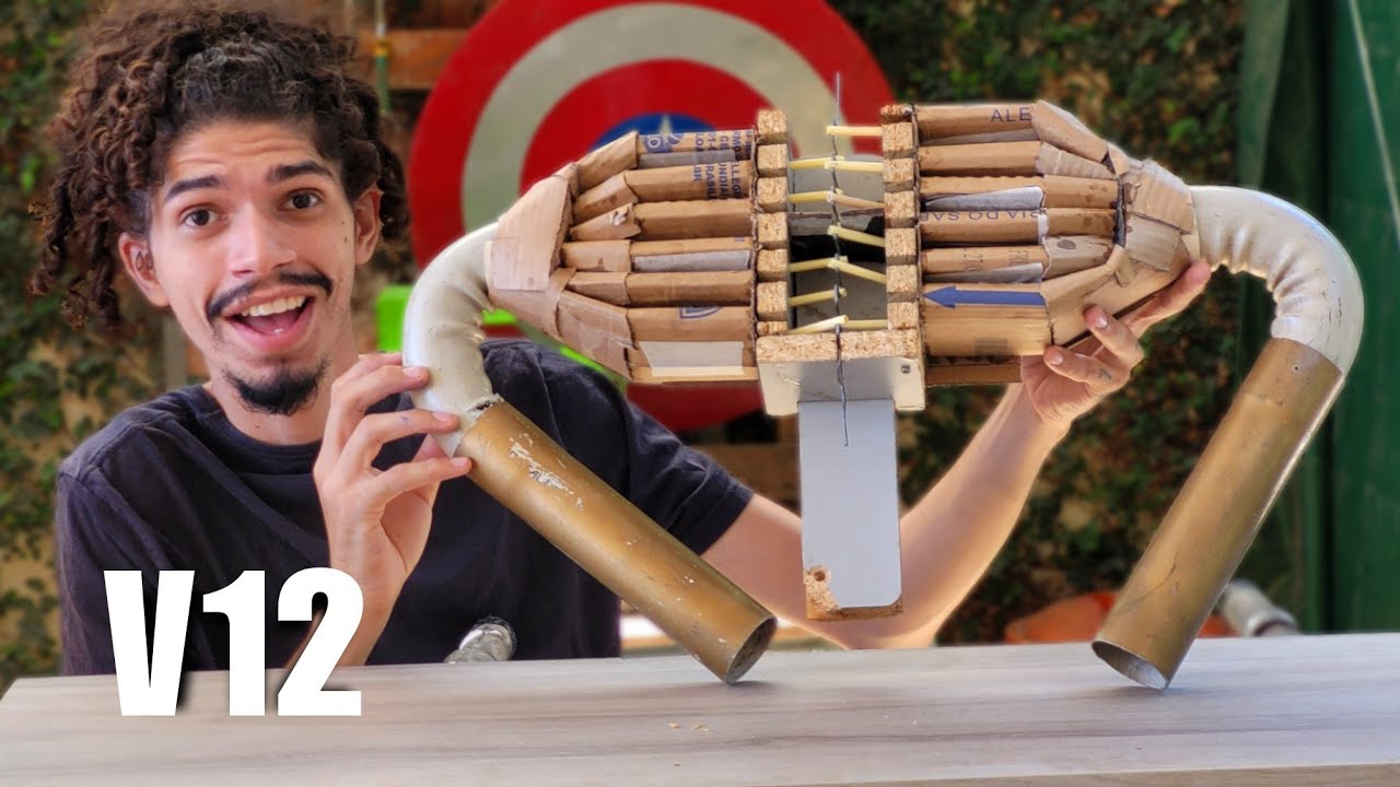 FIZ UM MOTOR V12 E ESSE É O RONCO!