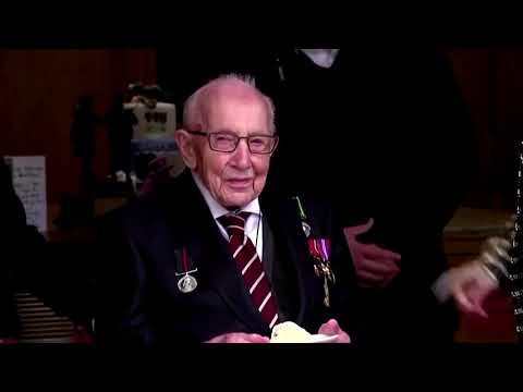 英国のキャプテン・トムが生前にネット上で虐待を受けていた (UK's Captain Tom got online abuse before death)