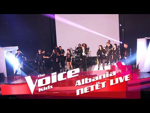 Skuadra Gjoka - Kjo natë sa një jetë | Netët Live | Nata 2 | The Voice Kids Albania 2018