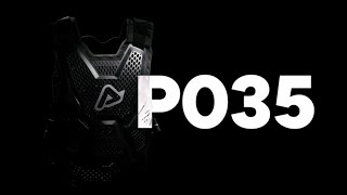 Hrudní chránič / zádový chránič / ramenní chránič ACERBIS BODY ARMOUR P035 S barva černá