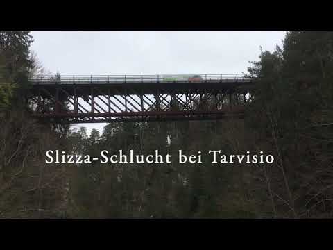 Slizza Schlucht bei Tarvis/Tarvisio - Slizza Gorge - Orrido della Slizza